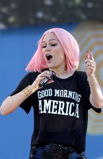 JESSIE J Performs at Good Morning Ameica in New York