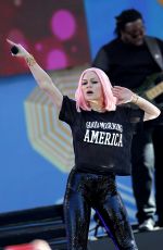 JESSIE J Performs at Good Morning Ameica in New York
