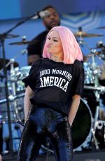 JESSIE J Performs at Good Morning Ameica in New York