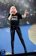 JESSIE J Performs at Good Morning Ameica in New York