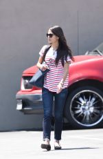 JORDANA BREWSTER Arrives at Barneys Gourmet Hamburger in Los Angeles