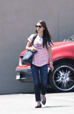 JORDANA BREWSTER Arrives at Barneys Gourmet Hamburger in Los Angeles