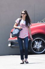 JORDANA BREWSTER Arrives at Barneys Gourmet Hamburger in Los Angeles