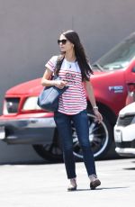 JORDANA BREWSTER Arrives at Barneys Gourmet Hamburger in Los Angeles