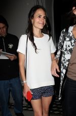 JORDANA BREWSTER at Craigs Restaurant in West Hollywood 05/12/2015