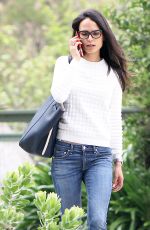 JORDANA BREWSTER Heading to a Nail Salon in Brentwood 05/05/2015
