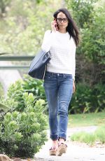 JORDANA BREWSTER Heading to a Nail Salon in Brentwood 05/05/2015