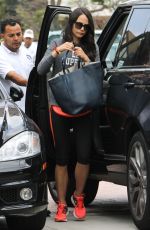 JORDANA BREWSTER in Leggings Heading to a Gym in Brentwood 05/12/2015
