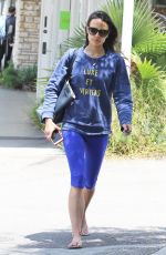 JORDANA BREWSTER in Tghts Out and About in West Hollywood 05/28/2015