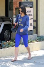 JORDANA BREWSTER in Tghts Out and About in West Hollywood 05/28/2015