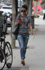 JORDANA BREWSTER Out and About in Brentwood 05/30/2015