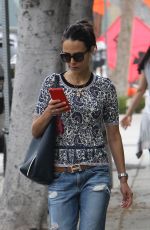 JORDANA BREWSTER Out and About in Brentwood 05/30/2015