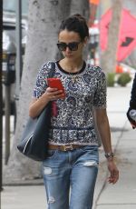 JORDANA BREWSTER Out and About in Brentwood 05/30/2015