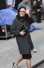 JULIA LOUIS-DREYFUS at Late Show with David Letterman 05/20/2015