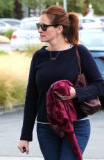 JULIA ROBERTS Out and About in Malibu 05/08/2015