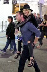 JULIANNE HOUGH at U2 Concert in Inglewood 05/26/2015