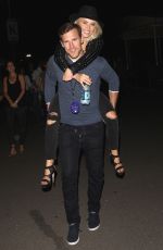 JULIANNE HOUGH at U2 Concert in Inglewood 05/26/2015