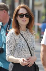 JULIANNE MOORE Out and About in Cannes 05/12/2015