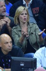 JULIE BOWEN at LA Clippers Game in Los Angeles