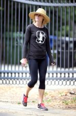 JULIE BOWEN Out Hiking in Studio City 05/21/2015