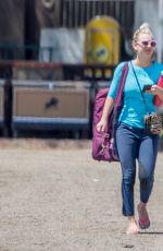 KALEY CUOCO at Horseback Riding in Los Angeles