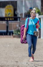 KALEY CUOCO at Horseback Riding in Los Angeles