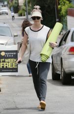 KALEY CUOCO at Yoga Class in Sherman Oaks 05/11/2015