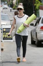 KALEY CUOCO at Yoga Class in Sherman Oaks 05/11/2015