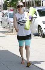 KALEY CUOCO at Yoga Class in Sherman Oaks 05/11/2015