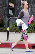 KALEY CUOCO Leaves a Gym in Los Angeles 05/15/2015