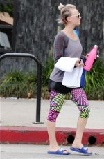 KALEY CUOCO Leaves a Gym in Los Angeles 05/15/2015