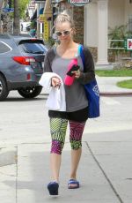 KALEY CUOCO Leaves a Gym in Los Angeles 05/15/2015