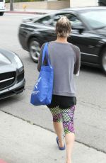 KALEY CUOCO Leaves a Gym in Los Angeles 05/15/2015