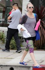 KALEY CUOCO Leaves a Gym in Los Angeles 05/15/2015