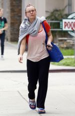 KALEY CUOCO Leaves Yoga Class in Los Angeles 05/27/2015