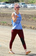 KALEY CUOCO Out and About in Hollywood 05/01/2015