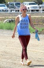 KALEY CUOCO Out and About in Hollywood 05/01/2015