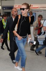 KARLIE KLOSS Arrives at Airport in Nice 05/12/2015