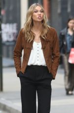 KARLIE KLOSS on the Set of a Photoshoot in New York 05/06/2015