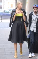 KAROLINA KURKOVA Leaves Good Morning TVN Studio in Warsaw