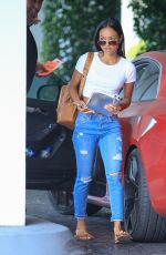 KARREUCHE TRAN Arrives at a Meeting in Los Angeles 04/30/2015