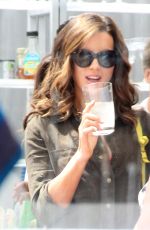 KATE BECKINSALE at Joel Silvers Memorial Day Party in Los Angeles