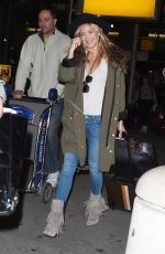 KATE HUDSON at JFK Airport in New York 05/01/2015