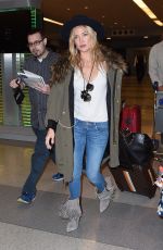 KATE HUDSON at JFK Airport in New York 05/01/2015