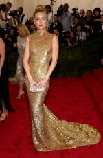 KATE HUDSON at MET Gala 2015 in New York