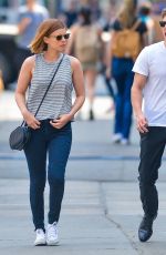 KATE MARA and Jamie Bell Out and About in New York 05/05/2015