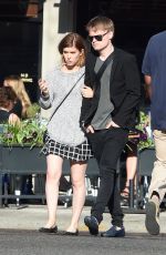 KATE MARA and Jamie Bell Out in New York 05/08/2015