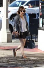 KATE MARA Out and About in West Hollywood 05/01/2015