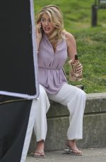 KATE UPTON at The Layover Set in Vancouver 05/22/2015