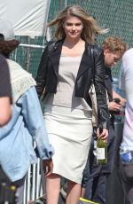 KATE UPTON on the Set of The Layover in Langley City 05/26/2015